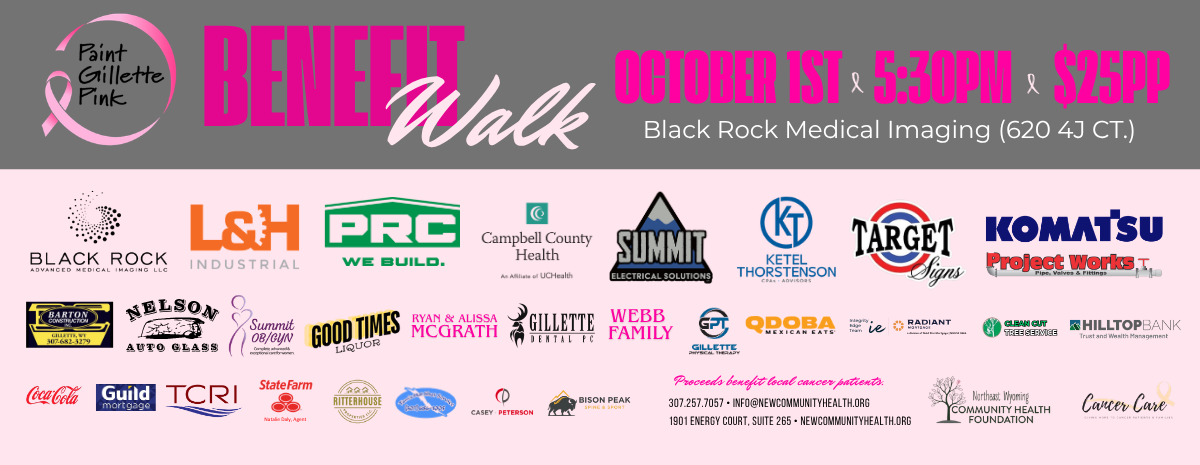Paint Gillette Pink Benefit Walk 2026